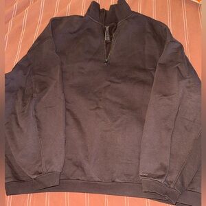 Skims Oversized Boyfriend Fleece Half Zip